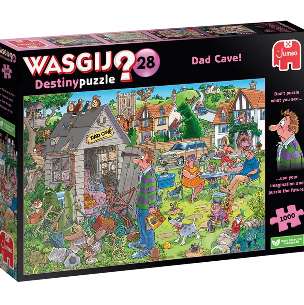 Jumbo Wasgij Destiny 28 Dad Cave! Puzzle 1000pcs