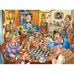 Jumbo Wasgij Destiny 25 Games Night! Puzzle 1000pcs