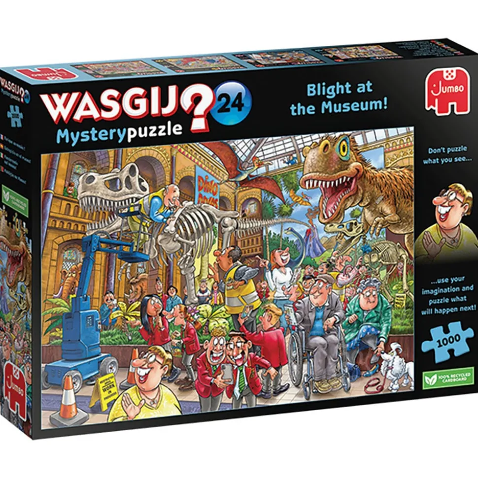 Jumbo Wasgij Mystery 24 Blight at the Museum! Puzzle 1000pcs