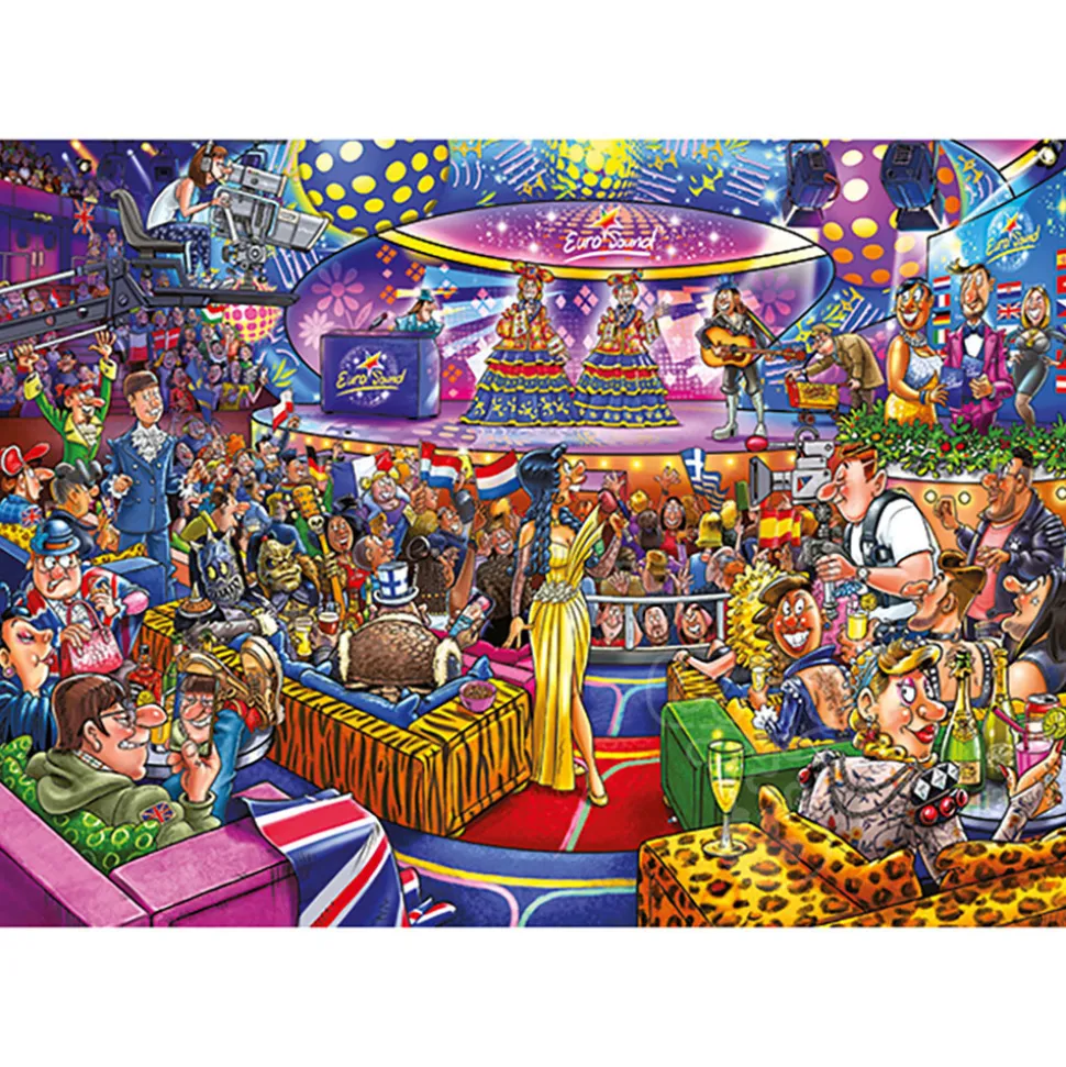 Jumbo Wasgij Mystery 25 Eurosound Contest! Puzzle 1000pcs