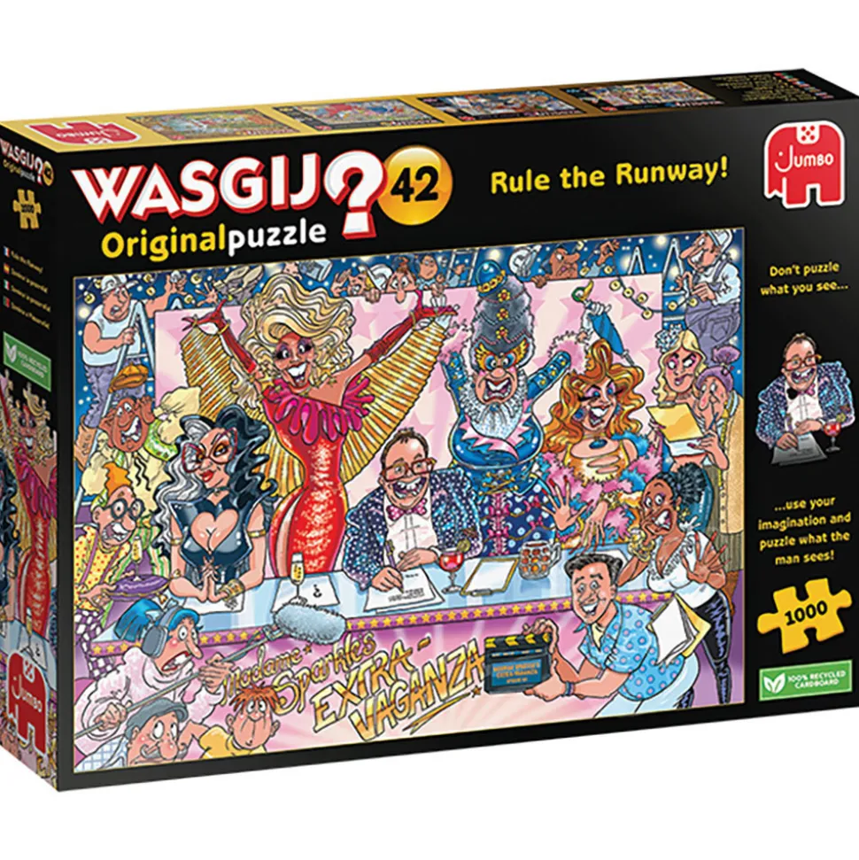 Jumbo Wasgij Original 42 Rule the Runway! Puzzle 1000pcs