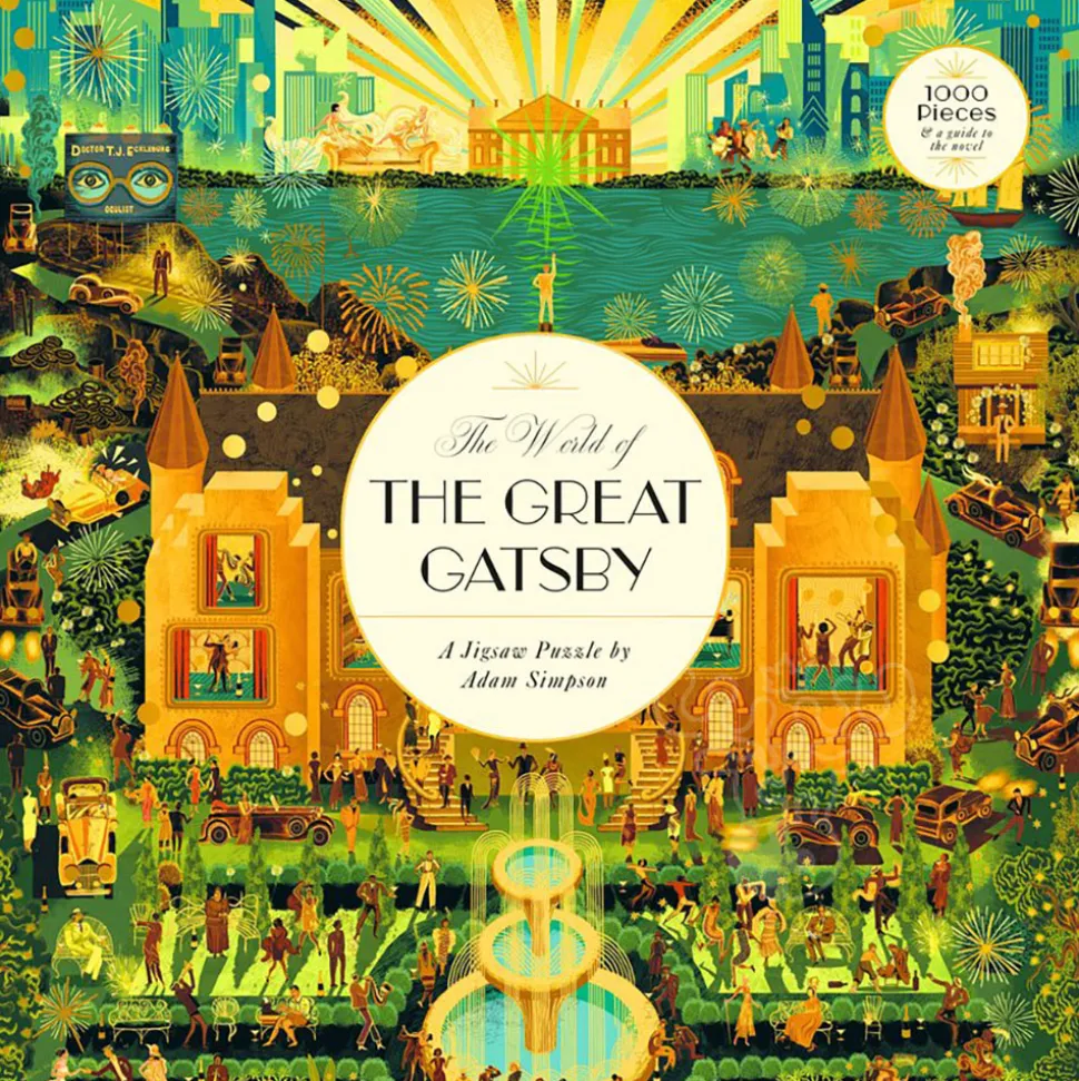 Laurence King The World of The Great Gatsby Puzzle 1000pcs