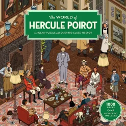 Laurence King The World of Hercule Poirot Puzzle 1000pcs