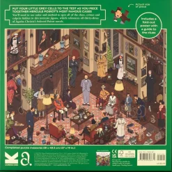 Laurence King The World of Hercule Poirot Puzzle 1000pcs