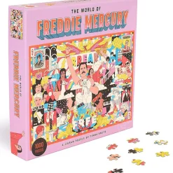 Laurence King The World of Freddie Mercury Puzzle 1000pcs