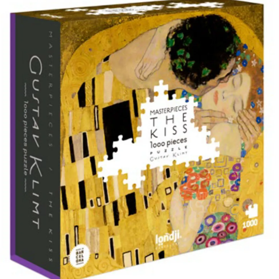 Londji Masterpieces Klimt: The Kiss Puzzle 1000pcs