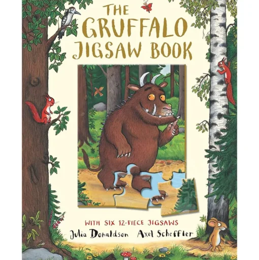 MacMillan The Gruffalo Jigsaw Book Puzzle 6 x 12pcs