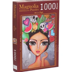 Magnolia Frida - Romi Lerda Special Edition Puzzle 1000pcs