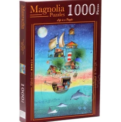 Magnolia From Sea to the Sky - Nihal Çifter Special Edition Puzzle 1000pcs