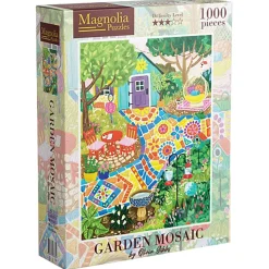 Magnolia Garden Mosaic Puzzle 1000pcs