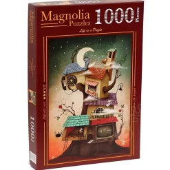 Magnolia House on the Tree Puzzle 1000pcs