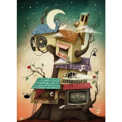 Magnolia House on the Tree Puzzle 1000pcs