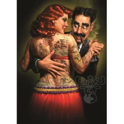 Magnolia Lydia the Tattooed Lady - Mark Fredrickson Special Edition Puzzle 1000pcs