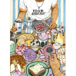 Magnolia Mon Amour Puzzle 1000pcs