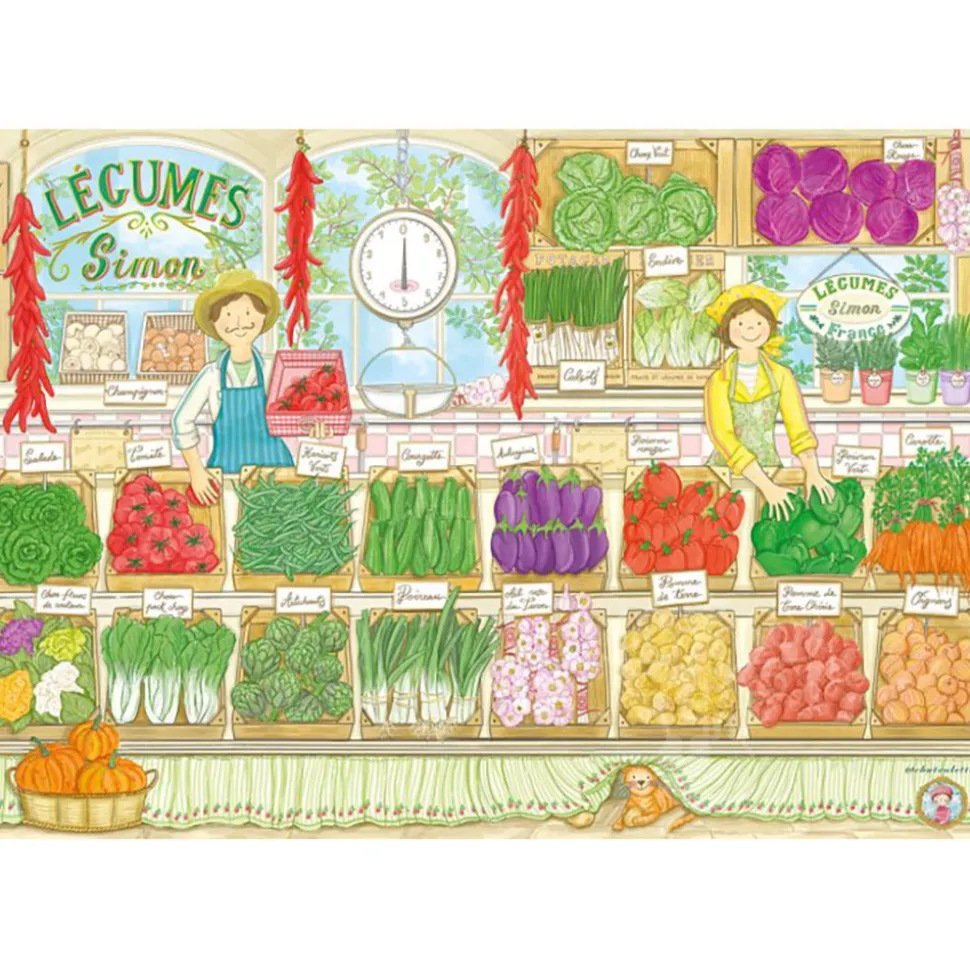Magnolia Simon's Greengrocer Puzzle 1000pcs
