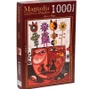 Magnolia Surrealist Cat Puzzle 1000pcs