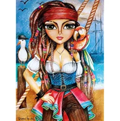 Magnolia The Beautiful Pirate Puzzle 1000pcs