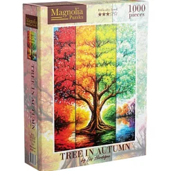 Magnolia Tree in Autumn Puzzle 1000pcs
