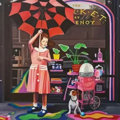 Magnolia Umbrella Puzzle 1023pcs