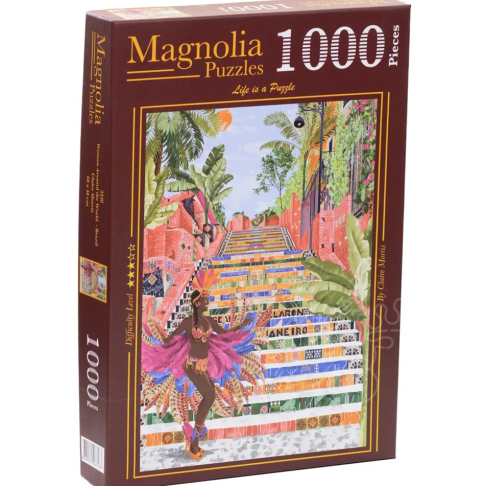Magnolia Women Around the World - Brazil - Claire Morris Special Edition Puzzle 1000pcs