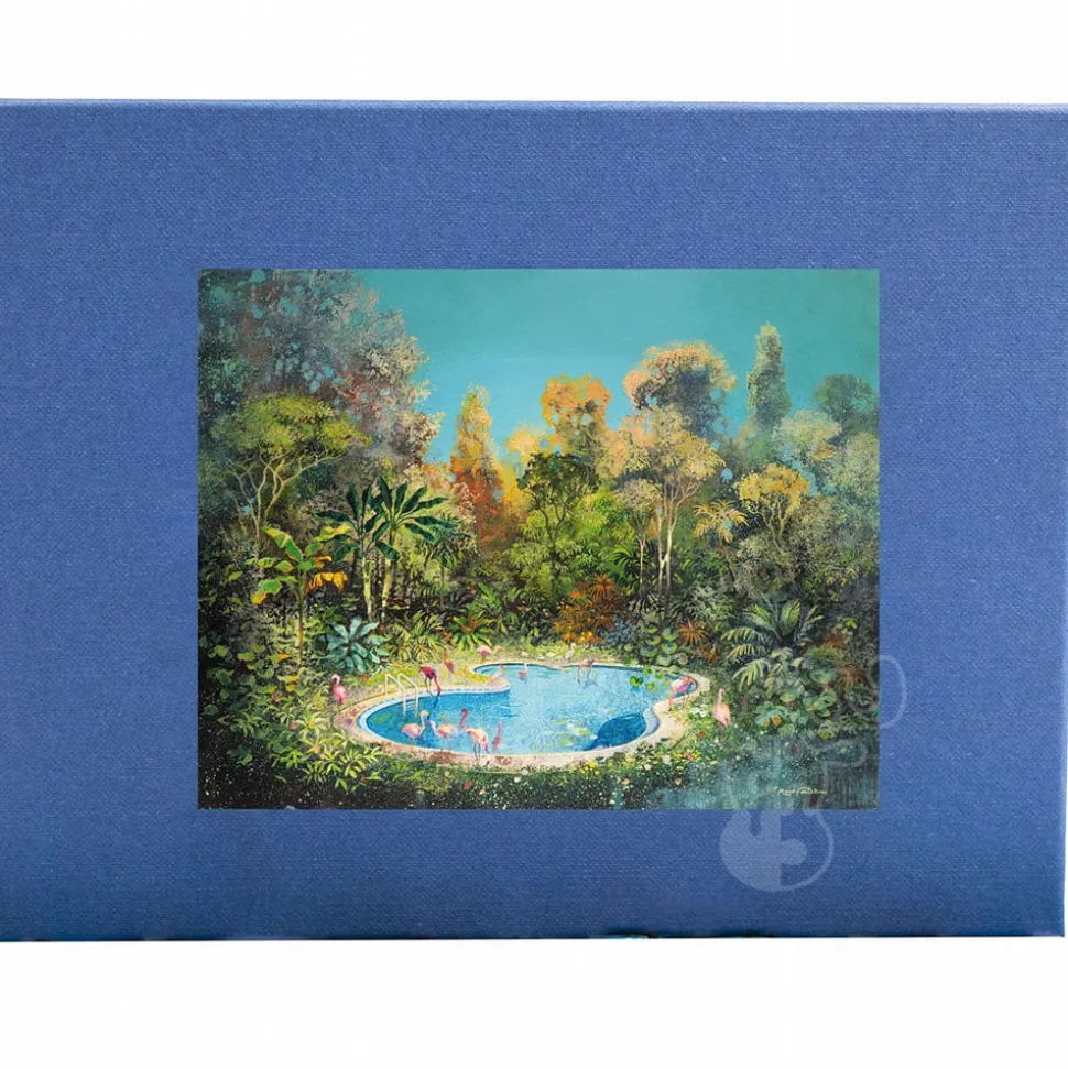 Michèle Wilson Blue Collection Roux-Fontaine: Entre les Mondes Wood Puzzle 300pcs