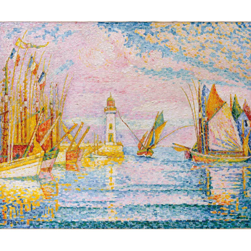 Michèle Wilson Signac: Lighthouse at Groix Wood Puzzle 250pcs