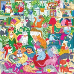 Mudpuppy Caturday Afternoon Puzzle 500pcs