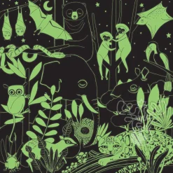 Mudpuppy Glow in the Dark Jungle Illuminated Puzzle 500pcs