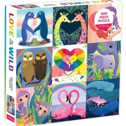 Mudpuppy Love in the Wild Puzzle 500pcs