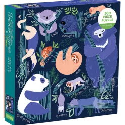 Mudpuppy Tree Dwelling Slowpokes Puzzle 500pcs