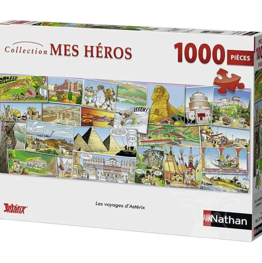 Nathan Les voyages d'Astérix Panorama Puzzle 1000pcs