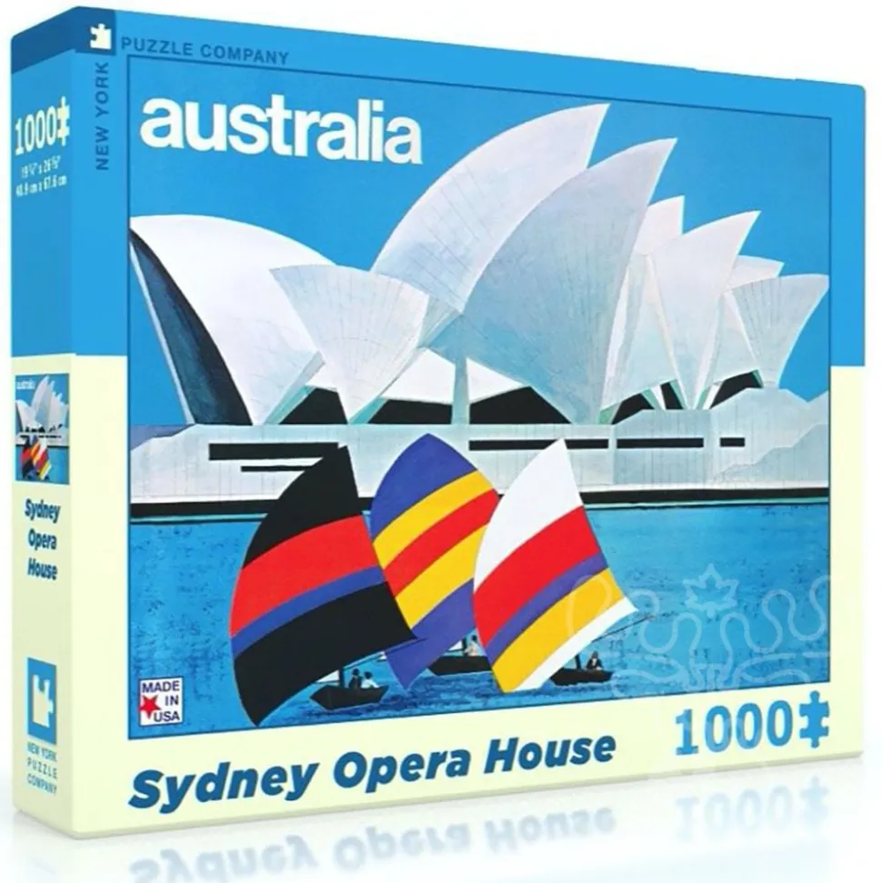 New York Puzzle Co. American Airlines: Sydney Opera House Puzzle 1000pcs