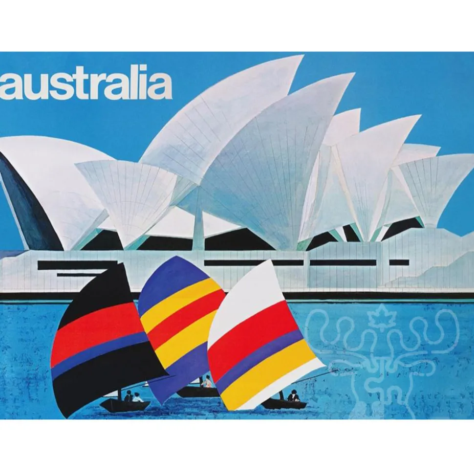 New York Puzzle Co. American Airlines: Sydney Opera House Puzzle 1000pcs