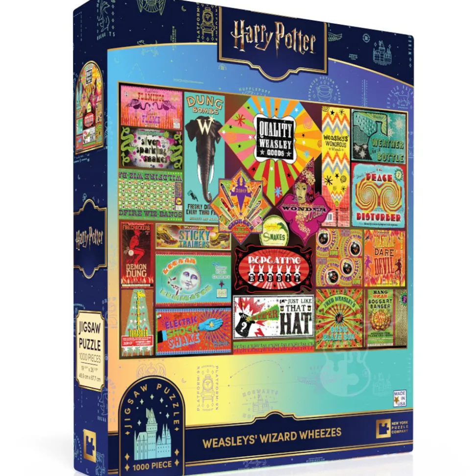 New York Puzzle Co. Harry Potter: Weasleys' Wizard Wheezes Puzzle 1000pcs
