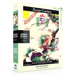 New York Puzzle Co. House & Garden: Backyard Sparrows Puzzle 500pcs*