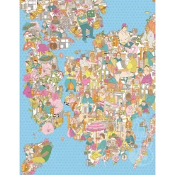 New York Puzzle Co. MTA: City of Dreamers Puzzle 1000pcs