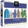 New York Puzzle Co. MTA: Travels Thru New York City Panoramic Puzzle 500pcs