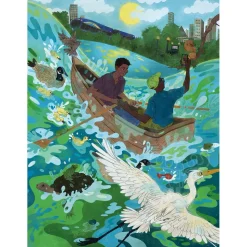 New York Puzzle Co. MTA: Urban Delights Puzzle 1000pcs