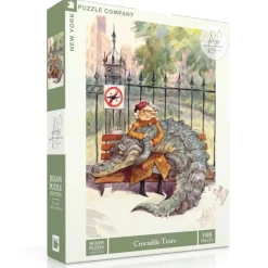 New York Puzzle Co. Peter de Sève: Crocodile Tears Puzzle 500pcs