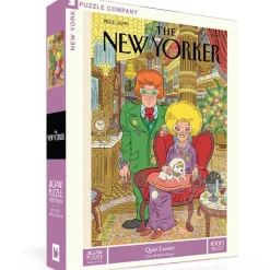 New York Puzzle Co. The New Yorker: Quiet Luxury Puzzle 1000pcs