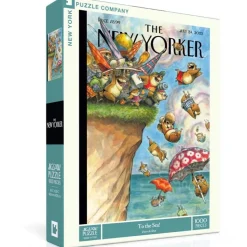 New York Puzzle Co. The New Yorker: To the Sea! Puzzle 1000pcs