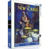 New York Puzzle Co. The New Yorker: Jazz Trio Puzzle 500pcs