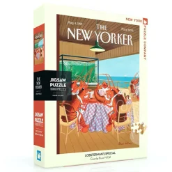 New York Puzzle Co. The New Yorker: Lobsterman's Special Puzzle 1000pcs