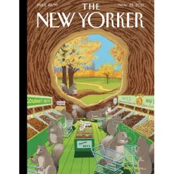 New York Puzzle Co. The New Yorker: Season's Special Puzzle 1000pcs*