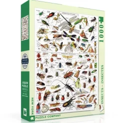 New York Puzzle Co. Vintage Collection: Insects ~ Insectes Puzzle 1000pcs