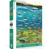New York Puzzle Co. Vintage Collection: Fishes of the North Pacific Puzzle 1000pcs