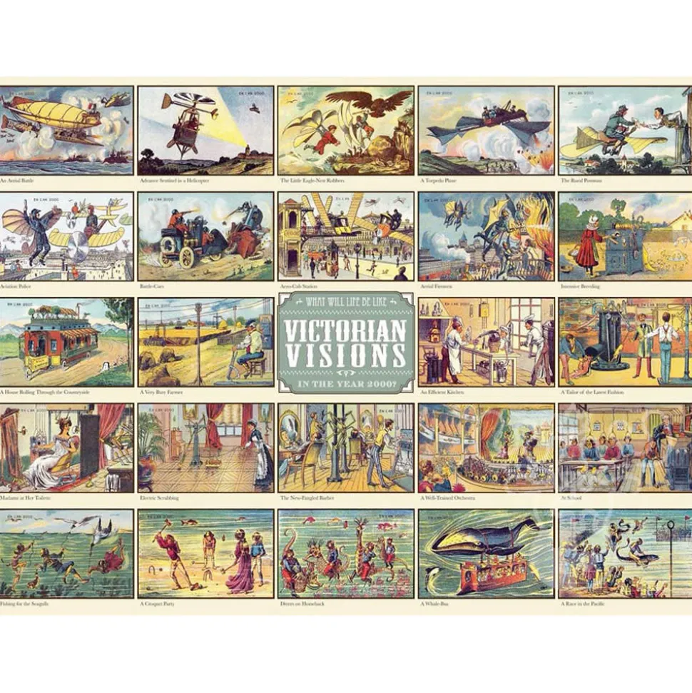 New York Puzzle Co. Vintage Collection: Victorian Visions Puzzle 1500pcs