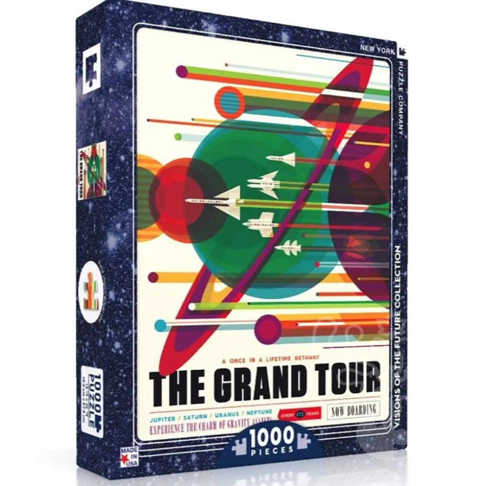 New York Puzzle Co. Visions: The Grand Tour Puzzle 1000pcs
