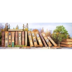 Nova Book Street Panorama Puzzle 1000pcs