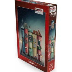 Nova Mini Puzzle - Fantasy Book City Puzzle 1500pcs